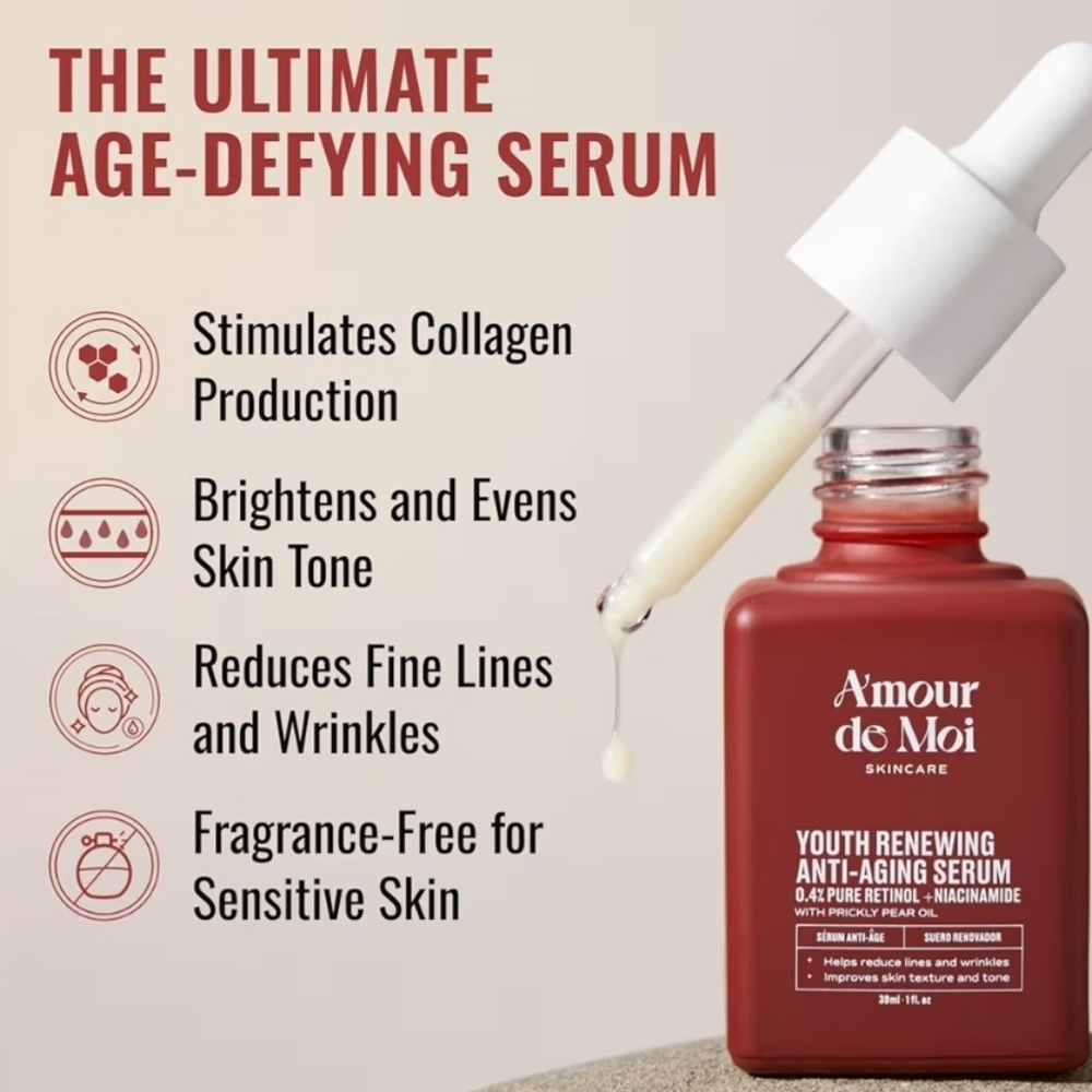 Anti Aging Pure Retinol Serum - Picture 2 of 7